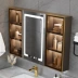 Tủ gương phòng tắm thông minh treo tường có đèn tủ gương đèn led chống hơi nước tủ gương vệ sinh 