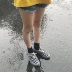 Phiên bản Hàn Quốc của giày vải kẻ sọc ulzzang nữ sinh viên mùa xuân và mùa thu Harajuku sang trọng cổng retro hương vị giày gió giày sneaker nữ trắng Plimsolls