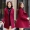 Châu âu trạm 2016 mùa xuân mới làn sóng của phụ nữ Han Fan Nizi áo gió Hàn Quốc phiên bản của Nizi coat ngắn áo len mẫu áo khoác đẹp