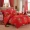 Bông cưới màu đỏ lớn bốn mảnh cotton dày chăn bông bao gồm 1,8m2.0m ​​giường đôi đám cưới phù hợp với bốn mảnh - Bộ đồ giường bốn mảnh