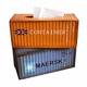 Sáng tạo gió công nghiệp lớn rèn sắt container mô hộp trang trí phòng khách bàn cà phê máy tính để bàn trang trí khay container - Trang trí nội thất trang trí phòng khách nhà cấp 4 Trang trí nội thất