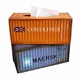 Sáng tạo gió công nghiệp lớn rèn sắt container mô hộp trang trí phòng khách bàn cà phê máy tính để bàn trang trí khay container - Trang trí nội thất