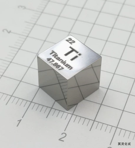 Металлическое зеркальное зеркало Полировка титанового кубического 10 -миллиметрового циклического фенотипа куб куб