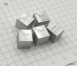 Металлический оловянный циклический таблица типа кубики кубики кубики высокая чистая оловянная цель 10 мм SN9999 Подземный мир