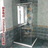 Пекинская собственная душевая перегородка t -обработка в обработке открытой стеклянной дверь ванной комнаты