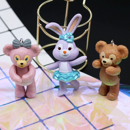 Кремовый чехол для телефона с аксессуарами, трехмерная мультяшная кукла, «сделай сам»