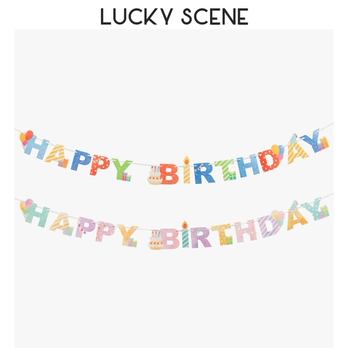 [Благоприятный реквизит] Декоративные буквы вечеринки на день рождения декоративные буквы, защелки