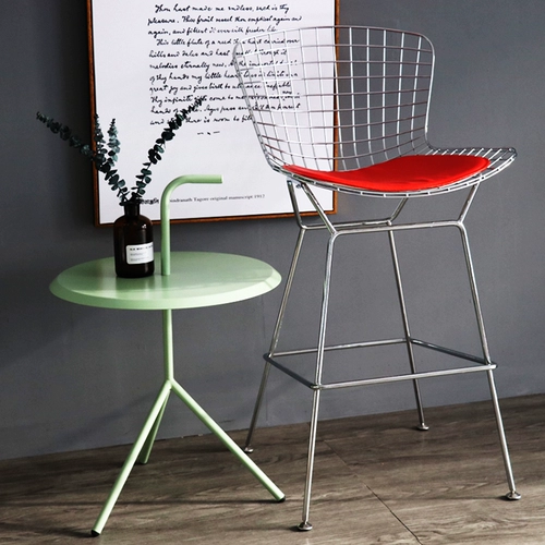 Nordic Bar Bar Barbound Стул Персонализированный современный простые железные промышленные кофейные стул