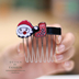 Hàn Quốc phụ kiện tóc acrylic Giáng sinh mỏ vịt clip bangs clip tóc chải lược chải chuốt bên clip headband thỏ kẹp tóc - Phụ kiện tóc đồ cột tóc scrunchies Phụ kiện tóc