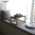 cửa sổ Bay sill đệm pad lanh custom-made dày mật độ cao bọt đệm sofa tùy thảm đệm tatami ban công - Ghế đệm / đệm Sofa