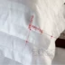 Khách sạn sao khách sạn đặc biệt bộ đồ giường lanh tinh khiết bông trắng satin sọc polyester bông gối gối Gối trường hợp
