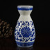 Jingdezhen truyền thống gốm sứ màu xanh và trắng rượu vang rượu vang ly rượu vang trắng chai rượu vang ấm rượu bình rượu làm mát gia đình rượu ấm ly rượu vang mạ vàng Rượu vang