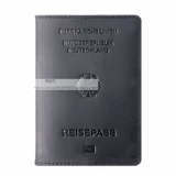 Германия паспорт обложка Германии версии головы слой ковхида сумасшедшая лошадь кожаная паспортная крышка кожа