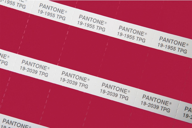 Карта цветов pantone