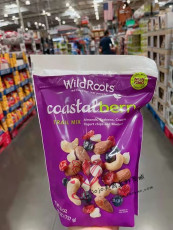 Смешанные орехи 美国代购wildroots混合酸奶豆坚果水果干737g 腰果杏仁蓝莓酸奶豆