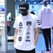 Adidas Men Star Wars Vòng cổ cotton ngắn tay áo thun CV9385CV6997CV6954 - Áo phông thể thao
