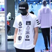 Adidas Men Star Wars Vòng cổ cotton ngắn tay áo thun CV9385CV6997CV6954 - Áo phông thể thao áo thun the thao nam adidas có cổ