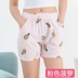 Pajama quần mùa hè ladies knit cotton phần mỏng lỏng kích thước lớn quần short cotton quần quần thể thao giản dị nhà quần