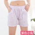 Nóng quần bãi biển quần short nữ ba quần quần quần mùa hè bông có thể được đeo bên ngoài nhà quần phần mỏng bông quần short giản dị Quần tây