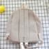 Nông thanh niên thanh niên văn học nhỏ cotton tươi và túi vải lanh vai nữ tương phản đơn giản màu ba lô học sinh trung học balo laptop nam Ba lô