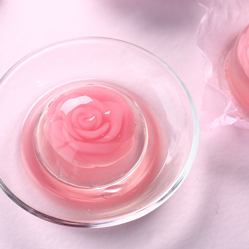 千逢玫瑰果冻布丁情人节表白礼物礼盒