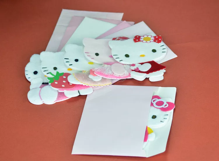 Тайвань Жийин Чанкардкт мульткарточка котиккет Blessing Card Kitty Card Gift KT Cat
