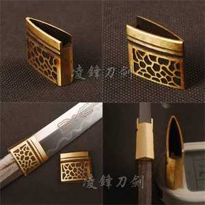 Латунный меч с аксессуарами, «сделай сам»