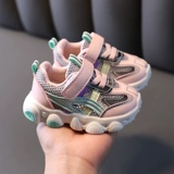 Детские дышащие туфли, нескользящая спортивная обувь для раннего возраста подходит для мужчин и женщин, белая обувь, мягкая подошва