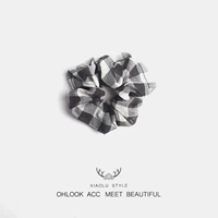 Коричневая черная марлиная сетка с большой кишкой