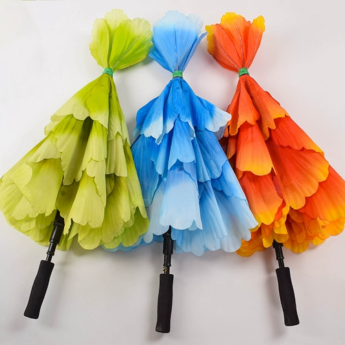 Пиони -цветочный зонтик цветы цветут процветающие танцевальные реквизиты для взрослых танцевальных сцен