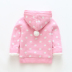 Giải phóng mặt bằng đặc biệt quần áo trẻ em 2019 mùa thu đông mẫu cho bé gái cotton cộng với áo len dày trùm đầu áo len dày - Áo khoác áo khoác dạ cho bé gái Áo khoác
