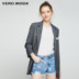 Vero Moda thời trang vá yếu tố bảy điểm tay áo phù hợp với bình thường | 317308522 mẫu áo vest nữ đẹp nhất 2021 Business Suit