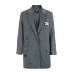 Vero Moda thời trang vá yếu tố bảy điểm tay áo phù hợp với bình thường | 317308522 áo vest nữ hàng hiệu Business Suit