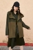 CHỈ đầu mùa thu lỏng bat tay áo trùm đầu áo gió áo dài nữ-116336523 áo khoác kaki nữ Trench Coat