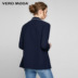 Bộ đồ ngủ Vero Moda gió bảy điểm tay áo một nút phù hợp với bình thường | 317308515 mẫu áo vest nữ tay lỡ Business Suit