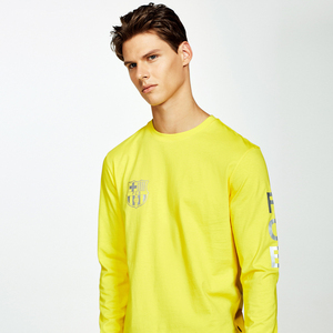 JackJones Jack Jones Cotton Bù đắp nam dài tay áo T-Shirt C | 217302502 áo thun ba lỗ nam