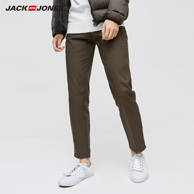 JackJones Jack Jones nam Slim màu bông mỏng chín quần 216314513 quan lot nam Crop Jeans