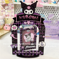 Оформление рабочего стола 亚克力大号库洛米大耳狗美乐迪桌面旋转立牌相框爱豆照片收纳摆件