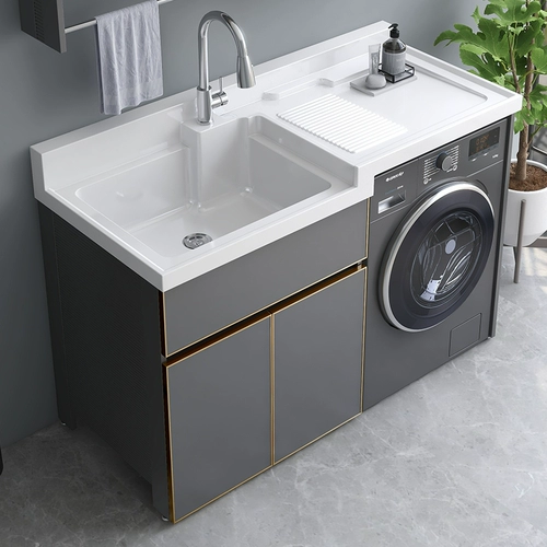 Космический алюминиевый балконный шкаф для стирки комбинации на заказ на роликовые пруд