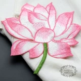 Новый продукт Multi -Color Lotus Cloth Sticker Sticker Sticker в цветочном среднем номере