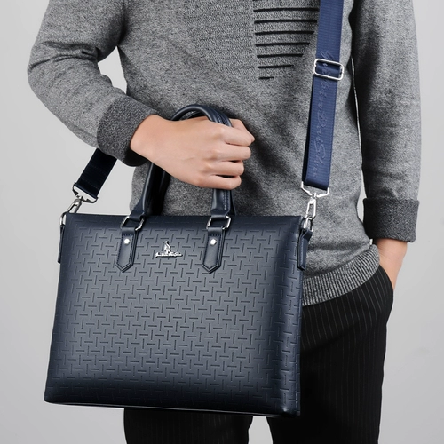 Вместительная и большая барсетка, сумка через плечо на одно плечо для отдыха, ноутбук, бизнес-версия