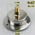 Đồng hồ đo áp suất trục chống sốc YN60ZT bằng thép không gỉ 1/4PT chân không áp suất âm áp suất không khí áp suất nước áp suất dầu thủy lực M14 * 1.5 