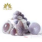 Qibao Shangpin Tự nhiên Indonesia Full Jade Coral Jade Mặt dây chuyền Vòng Ping Vòng tay Bracelet Vòng tay 108 Live - Vòng đeo tay Cuff