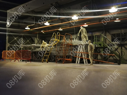 Танк, верстак, модель автомобиля с аксессуарами, универсальный самолет, масштаб 1:35, масштаб 1:32