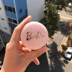 Đặt trước Eglips × Barbie Barbie Joint Blur Powder Pact Peach Setting Powder - Bột nén