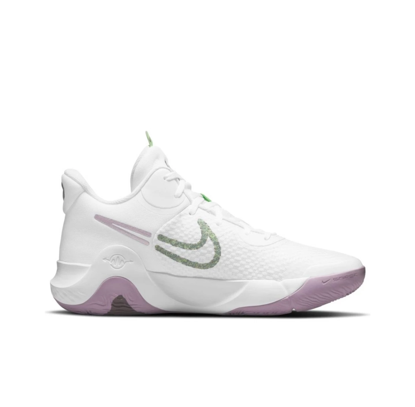 Найк/Nайк KD Tery5 Durant White Purple Bangs Мужские фиолетовые баскетбольные кроссовки DJ6922-100