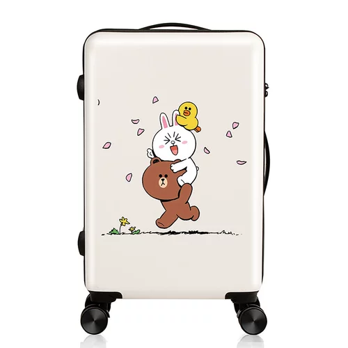 Брендовый чемодан, свежая мультяшная коробка, популярно в интернете, 20 дюймов, в корейском стиле