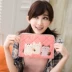 Đài Loan nhập khẩu 啵啵 mèo 120344 dễ thương ba mèo mẹ bé giấy chứng nhận tài liệu đặt túi mảnh vỡ túi đeo chéo nữ hàn quốc Túi thông tin xác thực