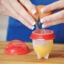 Silicone Egg Boiler Egglettes Eggies Cooker Không dính Egg Cup Cooking Egg Steamer - Nồi trứng