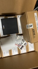 Камера 安讯士axis f44双音频输入多画面控制主机